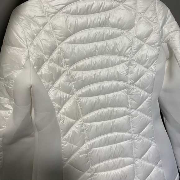 Michael Michael Kors Missy Puffer Jacket in White - Picture 10 of 12
